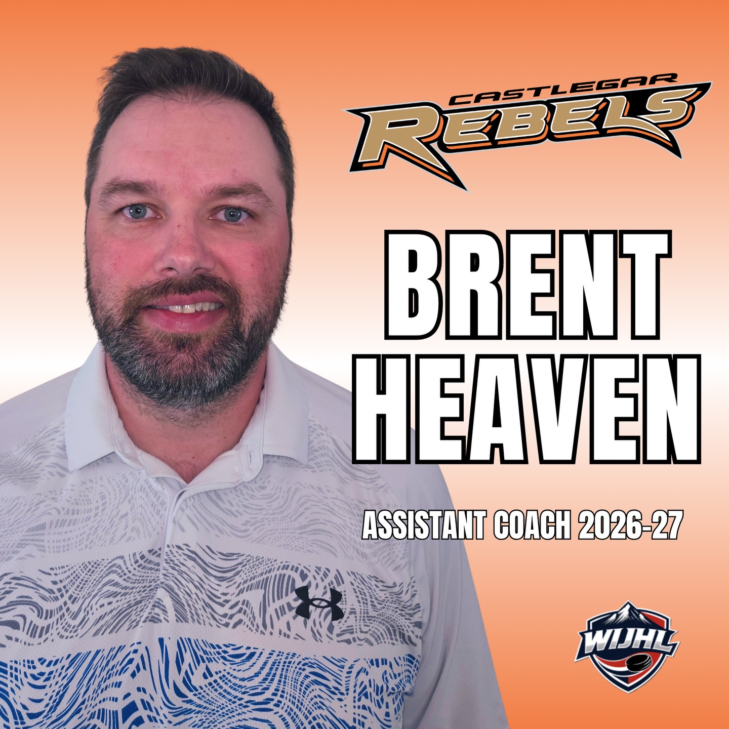 🚨 ANNOUNCEMENT: Brent Heaven Joins Castlegar Rebels as Assistant Coach! 🚨
The Castlegar Rebels are thrilled to announce that Brent Heaven is returning to join our coaching staff as an Assistant Coach!
Brent’s hockey journey comes full circle, returning to the very club where he first started his coaching career as an assistant back in 2005–06.
Coaching Highlights:
🔸Led Selkirk College to back-to-back BCIHL Championships (2015, 2016).
🔸Named 2019 BCIHL Coach of the Year & 2010 KIJHL Divisional Coach of the Year.
🔸Former BCHL Assistant Coach & Director of Player Personnel for the Trail Smoke Eaters.
🔸Background in driving elite youth and collegiate player advancement.
Brent’s extensive 15-year career, combined with his sharp on-ice strategy, makes him an incredible asset to our players and organization as we push for success!
🤝 Thank You, Ed 👏
With this transition, the Rebels organization wants to extend a massive thank you to Ed Lindsey.
Ed has poured his heart into this franchise, first making an impact on the ice as a player and most recently behind the bench as our Assistant Coach. We are incredibly grateful for his hard work, dedication, and contributions to Rebels hockey, and we wish him the absolute very best as he moves on to new endeavours!
Please join us in welcoming Coach Heaven back to Castlegar, and thanking Coach Lindsey for his incredible service! 🙌🏒
#wearerebels #playforthegar
#rebsnation #wijhl