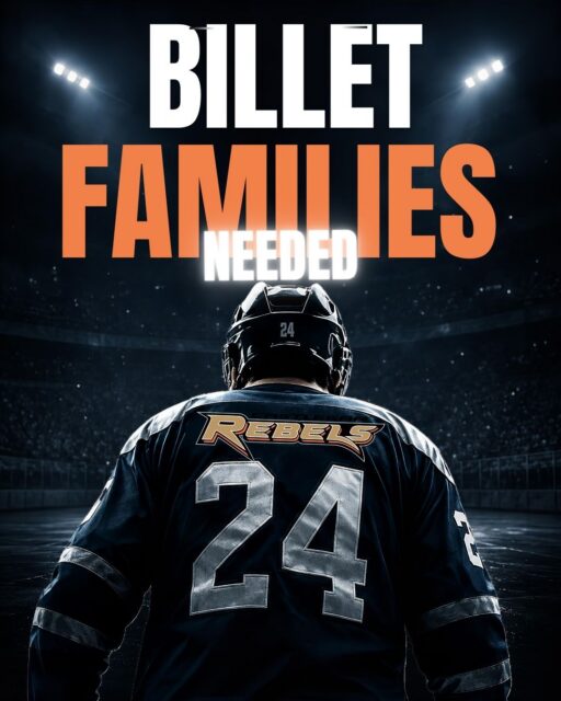π¨π BILLET FAMILIES NEEDED! ππ¨
The Rebels Family needs YOU!
We are urgently looking for billet families for a few more players who need a home in the Castlegar area this season.
Being a billet family is about so much more than providing a place to stay. Itβs about opening your home, sharing meals, cheering from the stands, making memories and becoming part of the Rebels Family! πβ€οΈ
π Can you open your home?
π¨βπ©βπ§βπ¦ Know someone who might be a great billet family?
π£ Please SHARE this post! You never know who in your circle might be ready to join the Rebels community.
Come be part of the Rebels Family!
π© Interested or want more information? Send us a message!
Letβs get these guys a home! ππ
#CastlegarRebels #RebelsFamily #Castlegar #RebelsHockey