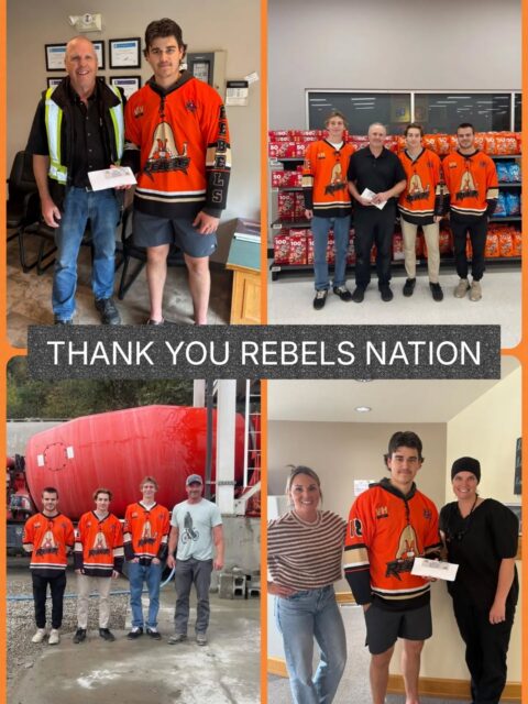 🧡🖤REBELS SHOUTOUT!🖤🧡
A HUGE thank you to Mountain Transport Institute Ltd., NoFrills, West K Concrete Ltd., and Mountain View Family Dental for supporting our Castlegar Rebels! 🏒🔥
Our sponsors help make Rebels hockey happen and we're very proud to have you in our corner! 🙌
Support the businesses that support the Rebels! 🧡
#CastlegarRebels #GoRebels #PlayForTheGar #WIJHL #RebsNation