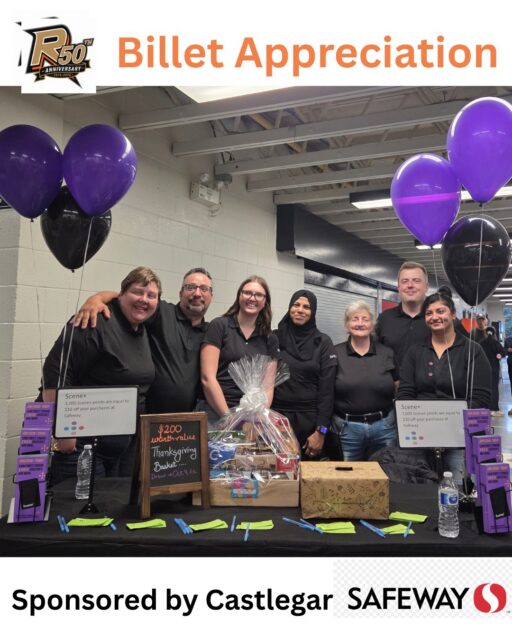 The Rebels didn't come out on top in their season matchup with Kelowna but the fans sure had fun courtesy of Castlegar Safeway!
Special shout out to #30 Alexander PTAK who faced 51 shots in net. Way to stay in the game!