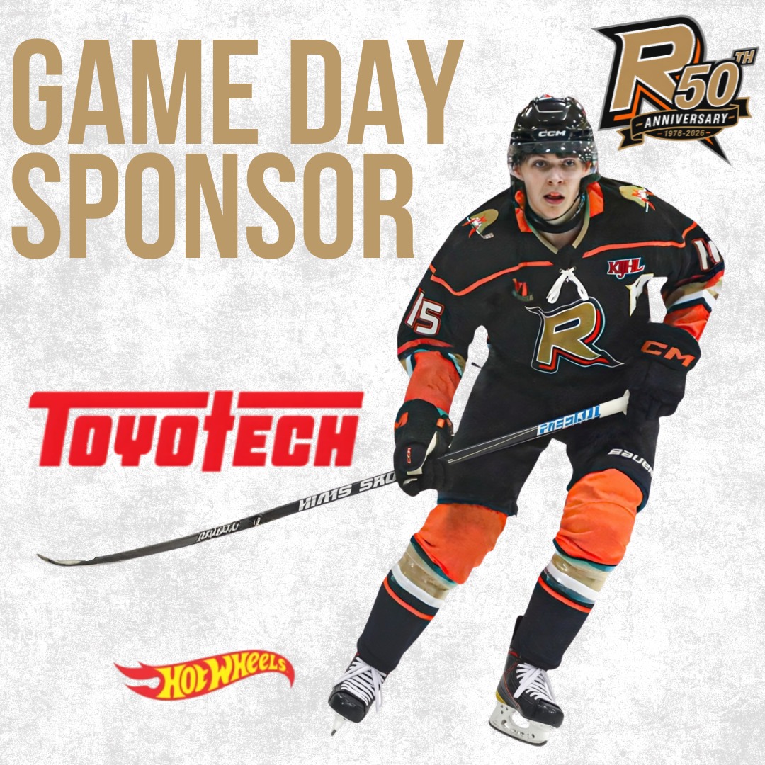 🏎️🔥 THINGS ARE ABOUT TO GET WHEELY EXCITING! 🔥🏎️

We’ve got some extra fun coming to Rebels game night, thanks to our friends at Toyotech! 🧡🖤

🎁 TWO CHANCES TO WIN a $250 Gift Certificate!

Stop by the Toyotech table in the lobby when you arrive, enter for your chance to win, and keep that game-night excitement rolling! 👀🙌

🚗 And for our younger Rebels fans… keep an eye out for a special Hot Wheels surprise! Available at the Toyotech table while supplies last! 🏎️💨

A huge shoutout to Toyotech for helping make Rebels game night even more fun for our fans and families! 🧡🖤

See you at the rink, Rebels Nation! 🏒🔥

#CastlegarRebels #PlayForTheGar #RebelsNation #Toyotech